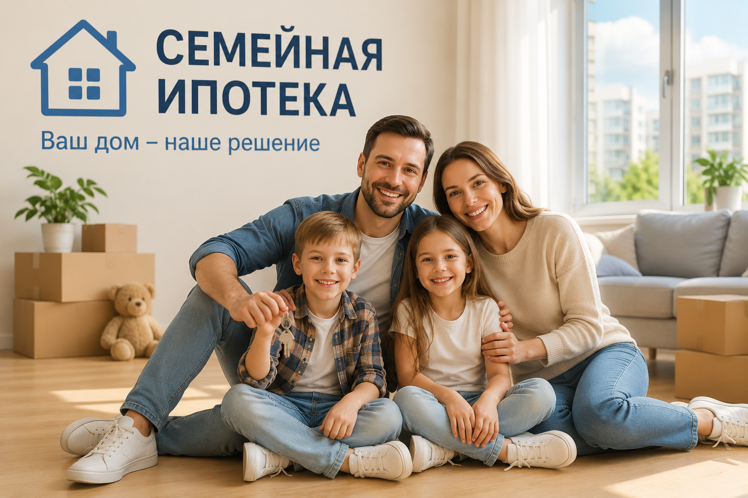 Семейная ипотека в 2026 году: условия и оформление