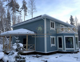 Каркасный дом 12 х12 в Керро