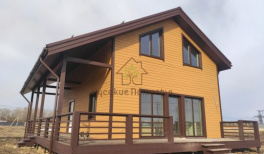 Каркасный дом в посёлке Тайцы